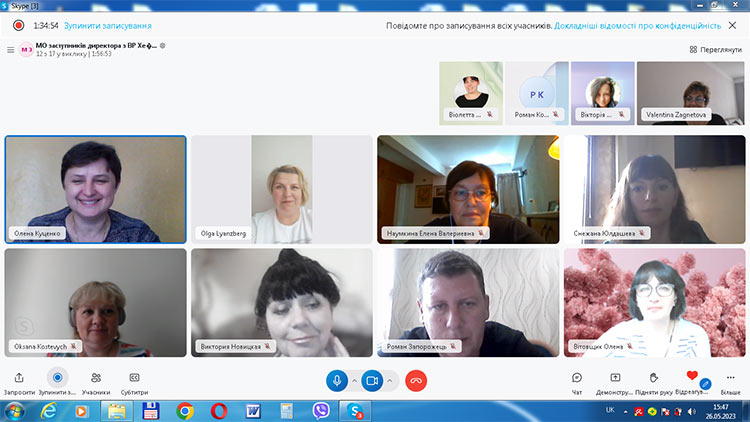 Методичне об’єднання заступників директора з виховної роботи