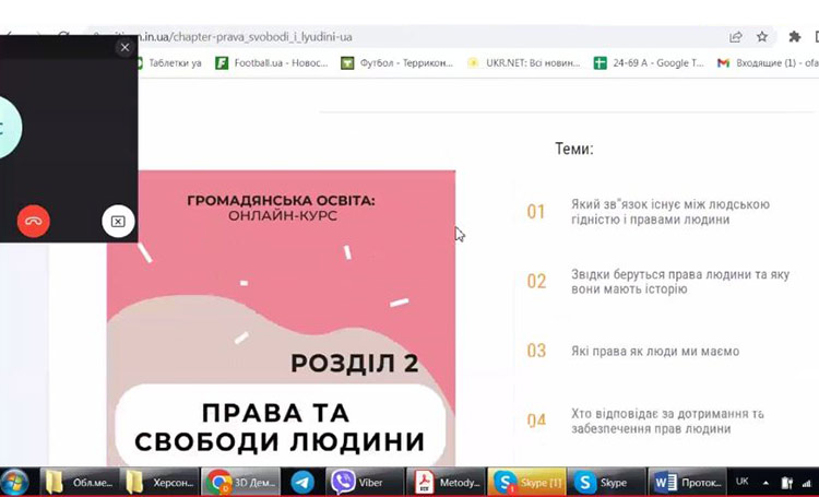 Засідання обласного методичного об’єднання викладачів всесвітньої історії та історії України