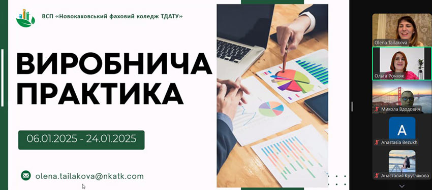 Виробнича практика: нові виклики та досягнення